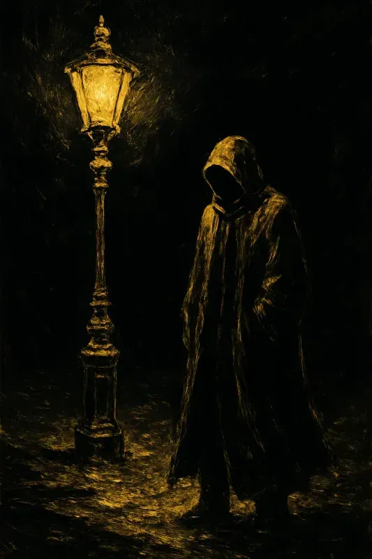 Black Gold Impressionist Art
