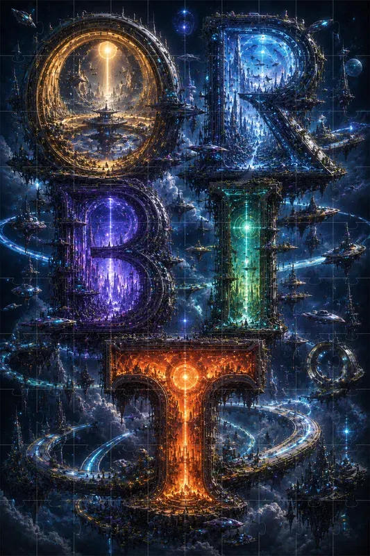 Dimensional Portal Typography Generator
