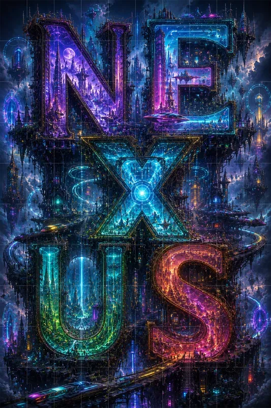 Dimensional Portal Typography Generator
