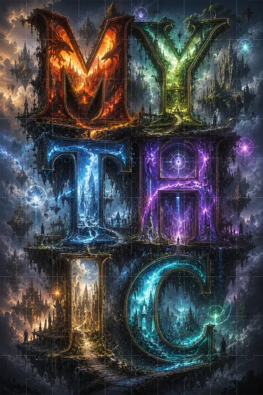 Dimensional Portal Typography Generator