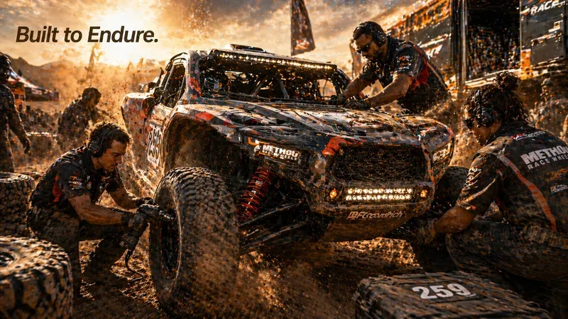 Adrenaline Desert Rally Vehicle Adverts