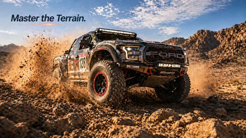Adrenaline Desert Rally Vehicle Adverts