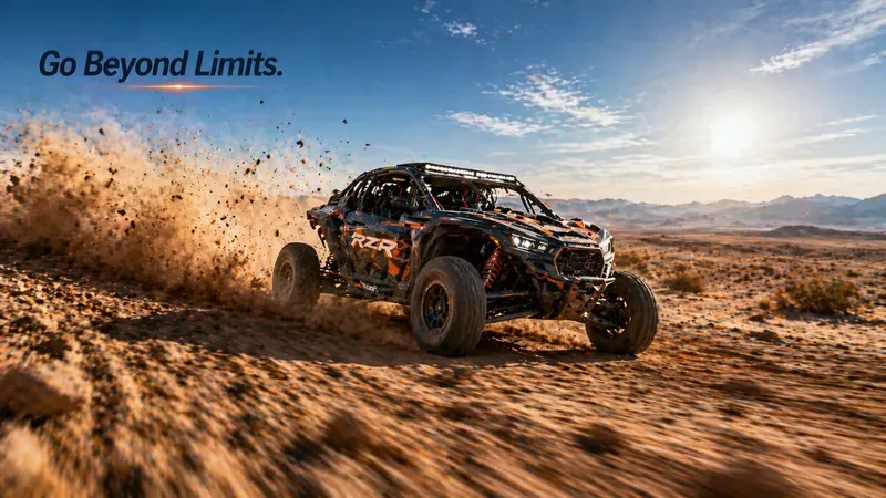 Adrenaline Desert Rally Vehicle Adverts
