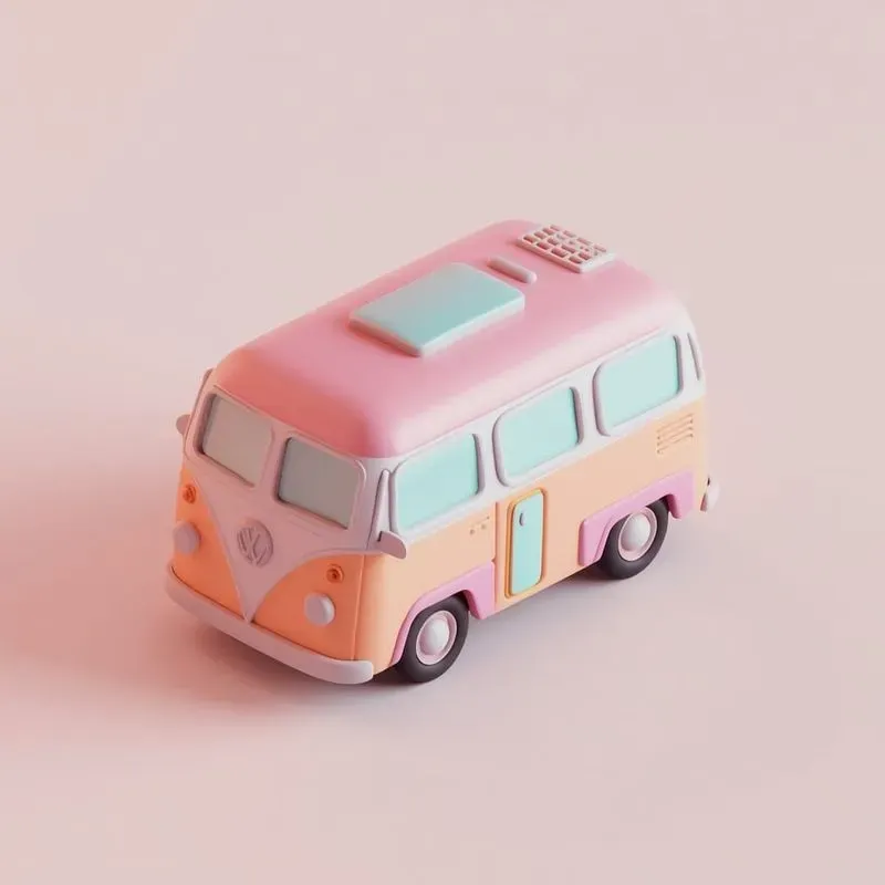 3D Cute Isometric Clay Icons