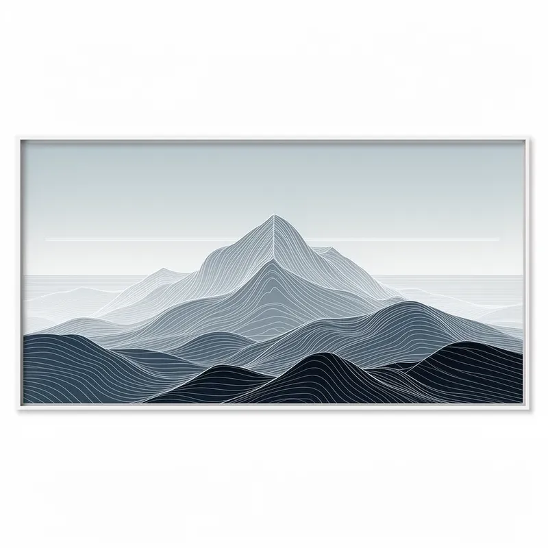 Geometric Minimalist Line Art Posters