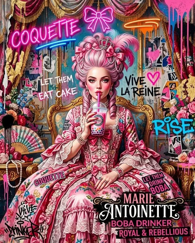 Coquette Rococo Pop Art