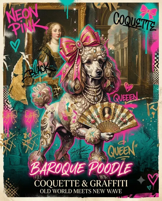 Coquette Rococo Pop Art