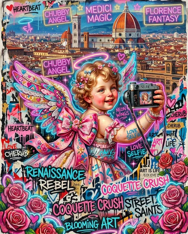 Coquette Rococo Pop Art