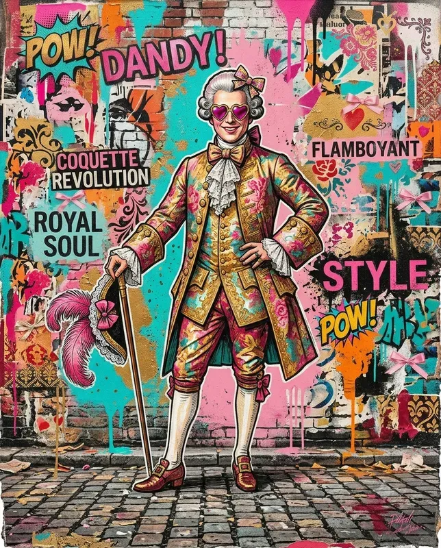 Coquette Rococo Pop Art