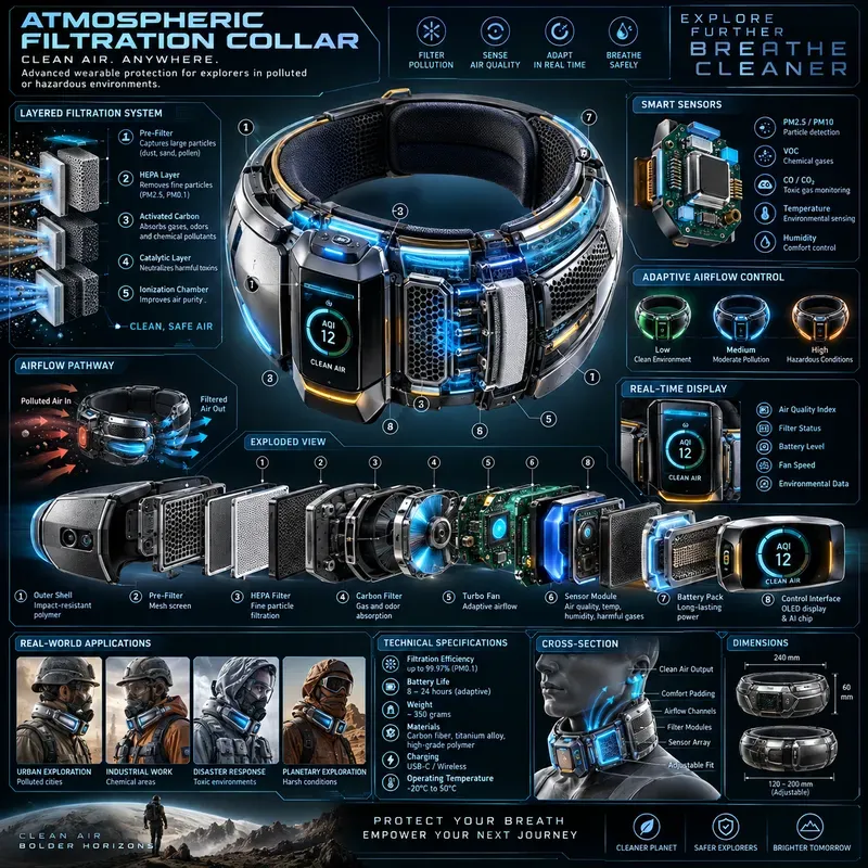 Futuristic Scientific Tech Infographics