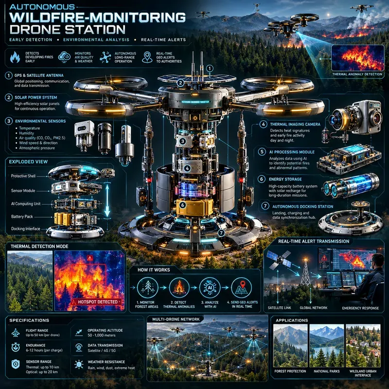 Futuristic Scientific Tech Infographics