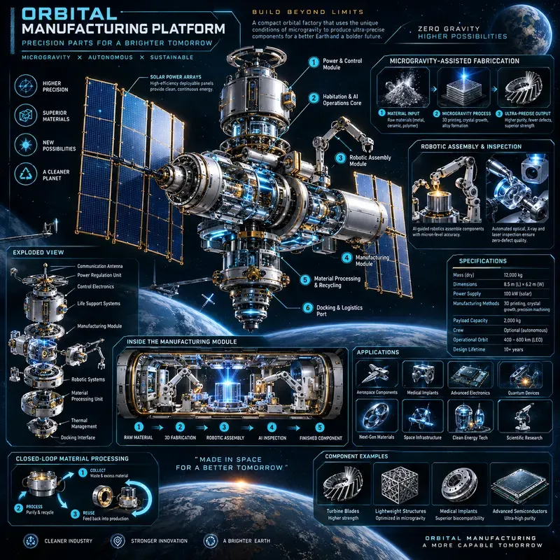 Futuristic Scientific Tech Infographics