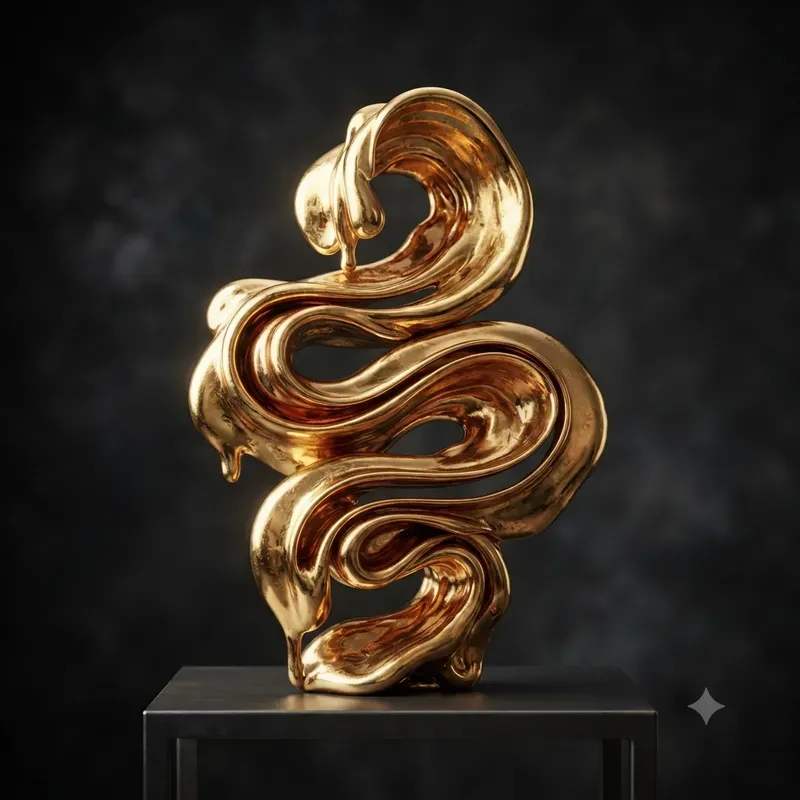 Melted Gold Artworks