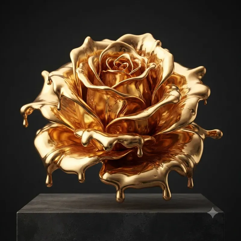 Melted Gold Artworks