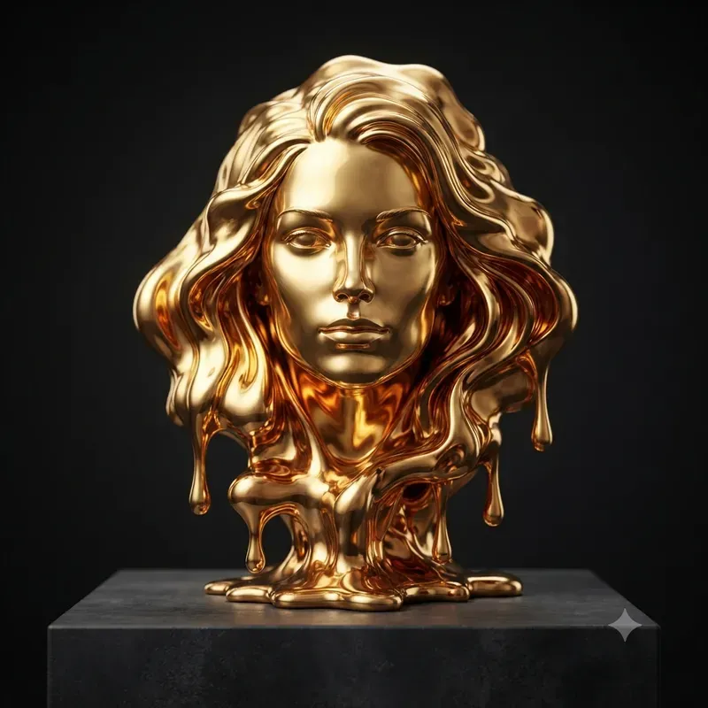 Melted Gold Artworks