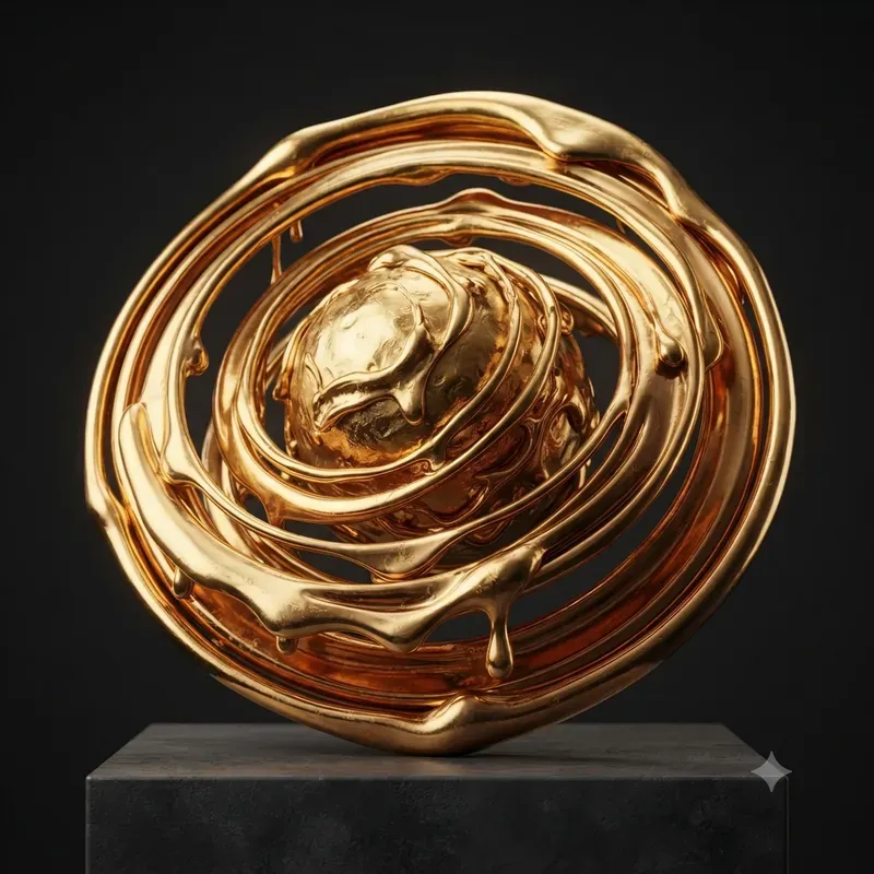 Melted Gold Artworks