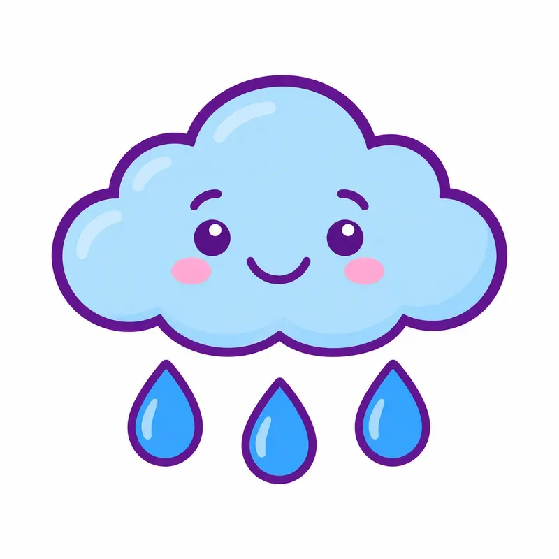 Kids Learning Flashcard Icons