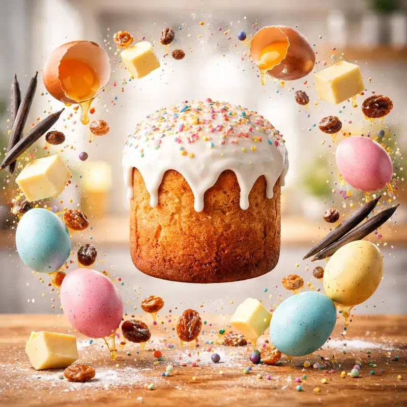 Easter Food Splash Dynamic Compositions