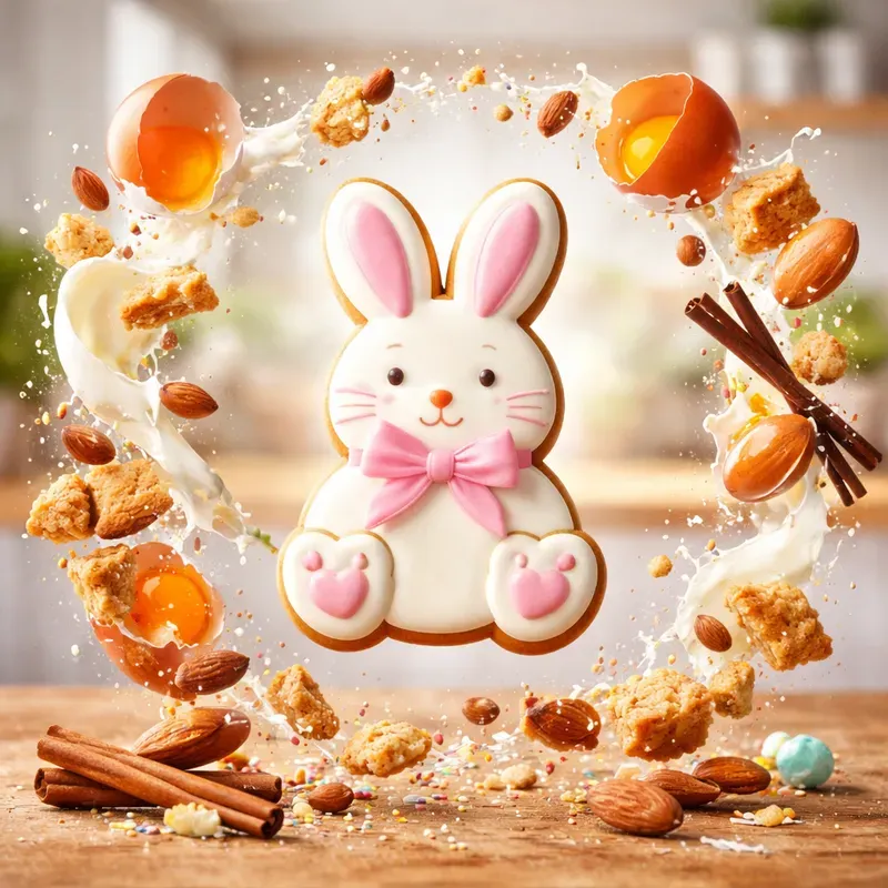 Easter Food Splash Dynamic Compositions