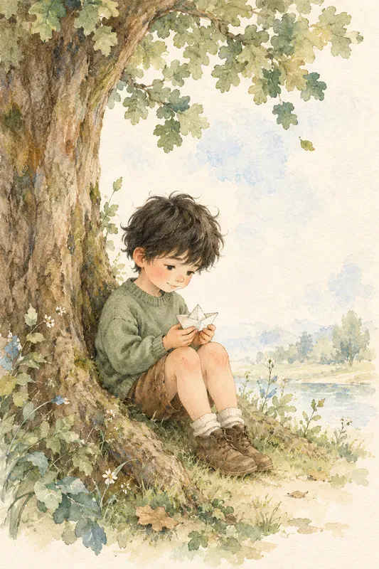 Whimsical Watercolor Childhood Adventures