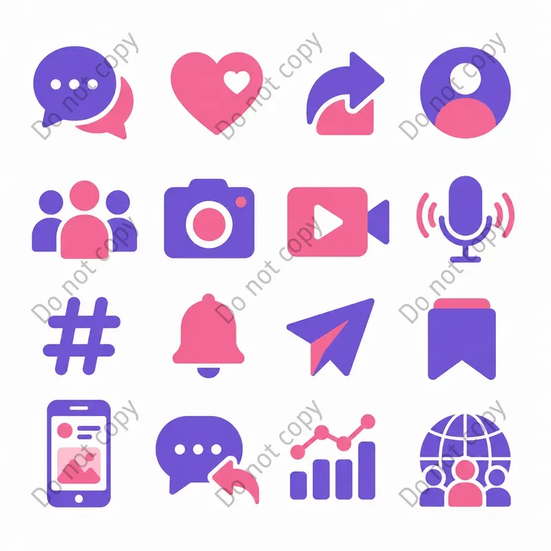 Flat Color Icon Sets Any Topic