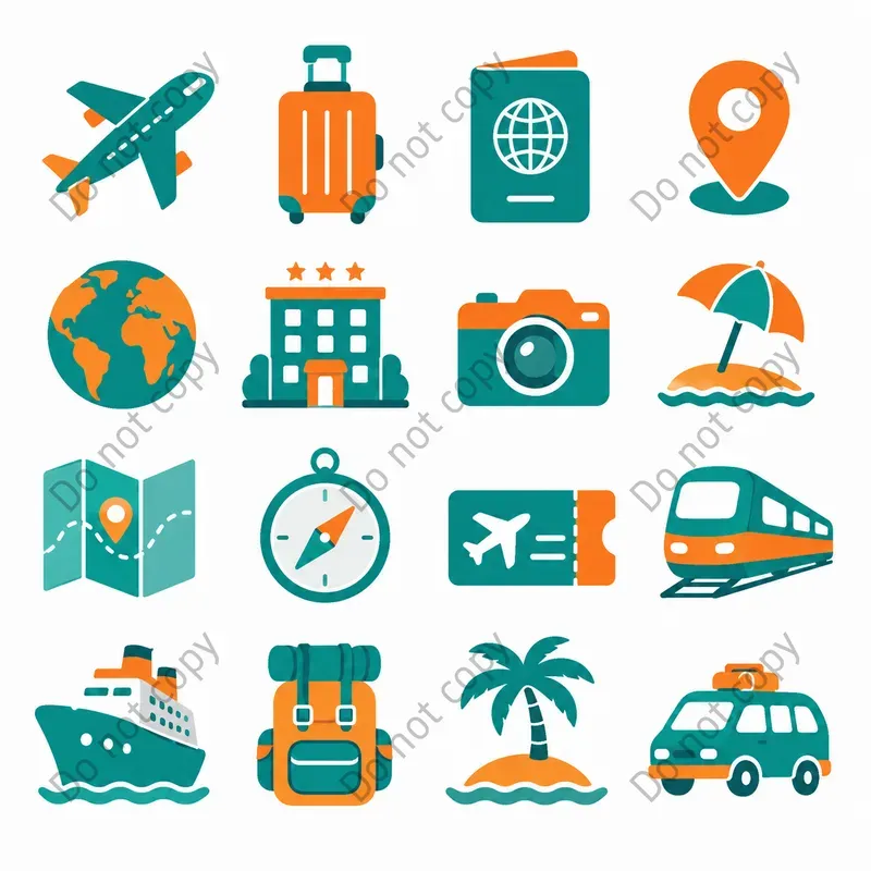 Flat Color Icon Sets Any Topic