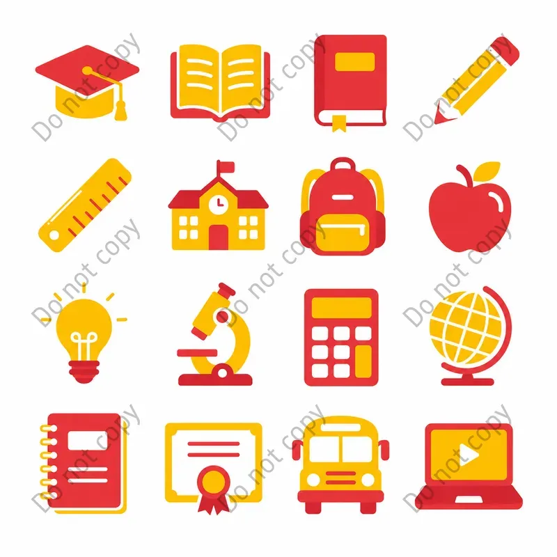 Flat Color Icon Sets Any Topic