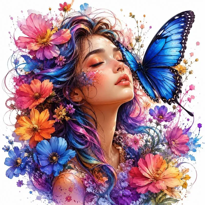 Dream Bloom Muses Vibrant Fantasies