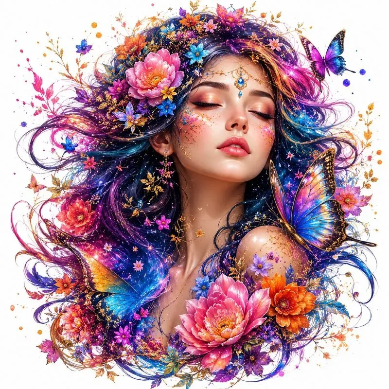 Dream Bloom Muses Vibrant Fantasies