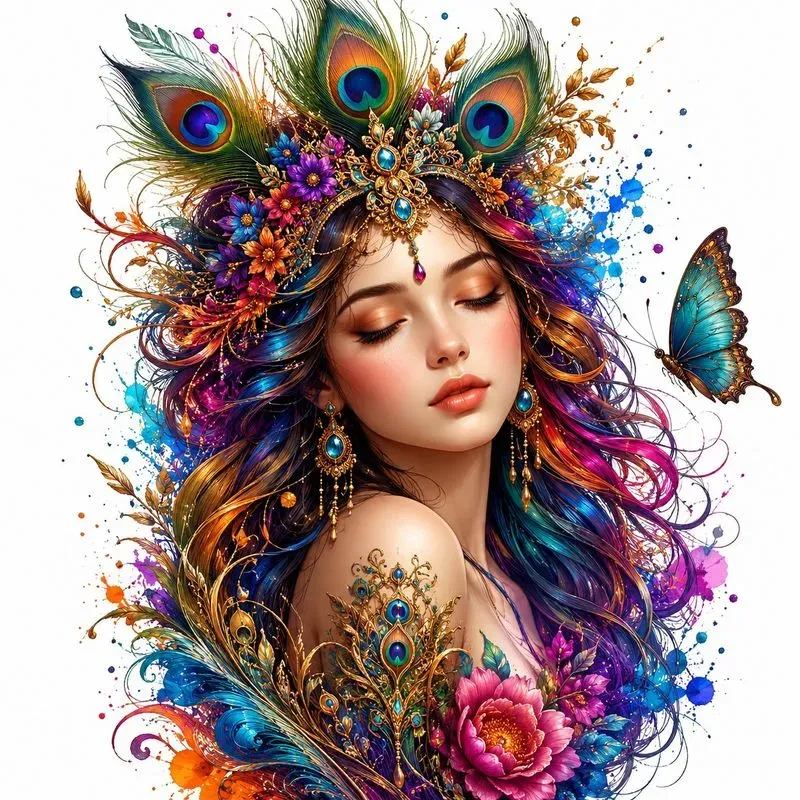 Dream Bloom Muses Vibrant Fantasies