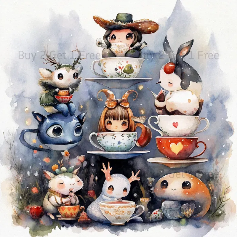 Enchanting Cute Cartoon Storybooks