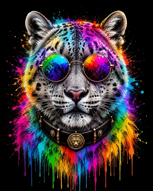 Vibrant Neon Animal Pop Collections