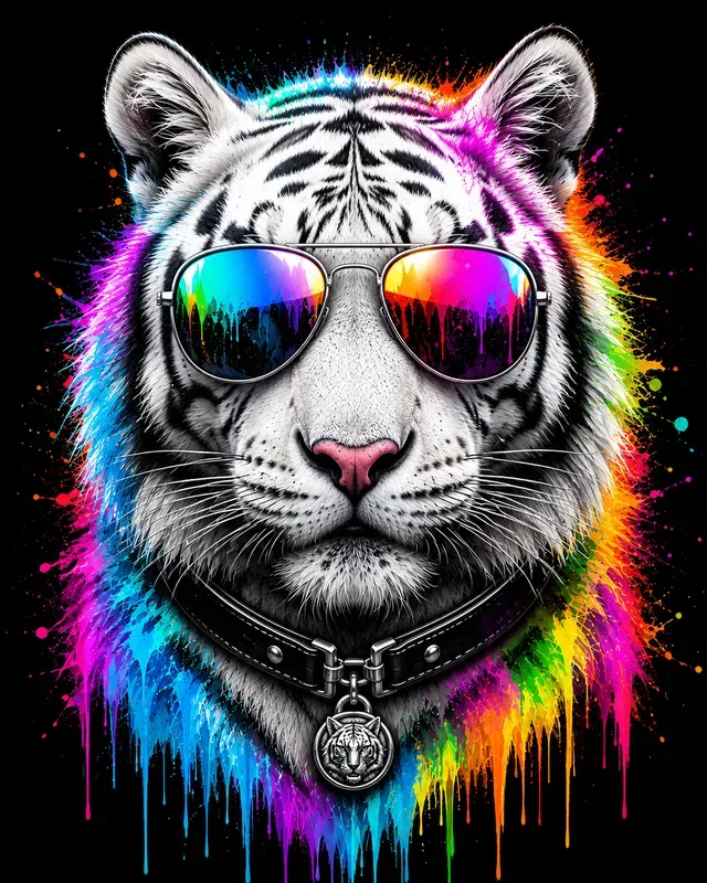 Vibrant Neon Animal Pop Collections