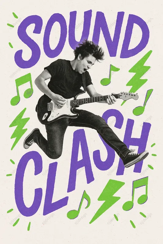 Vintage Handdrawn Poster Style