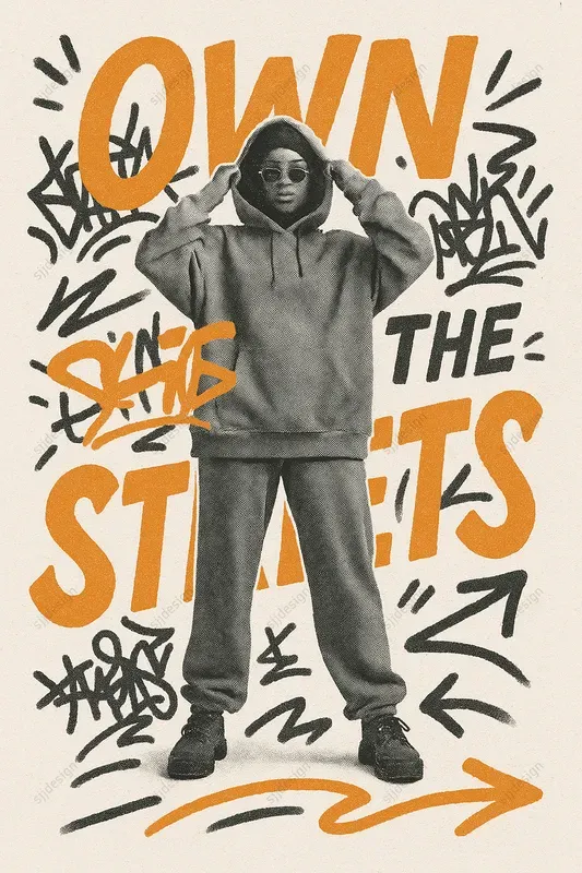 Vintage Handdrawn Poster Style