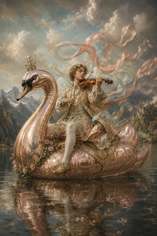 Whimsical Classical Fantasy Portraits