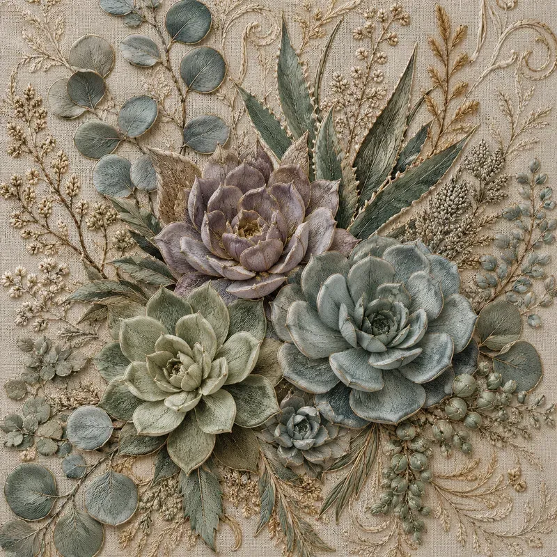 Botanical Textiles Luxe