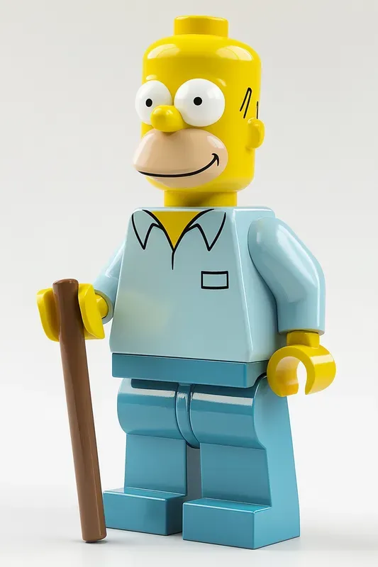 Lego Versions Of The Simpsons Characters
