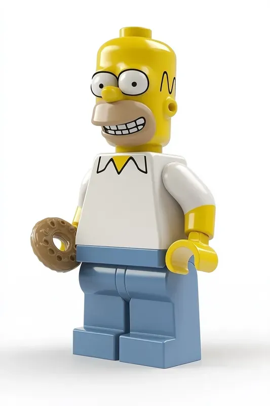 Lego Versions Of The Simpsons Characters