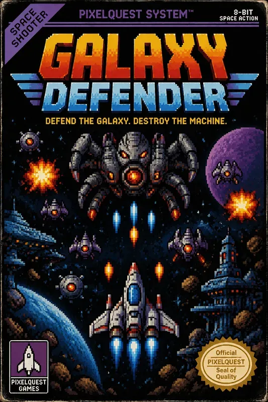 8bit Game Cover Generator