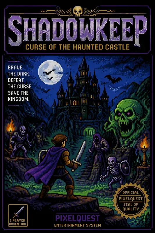 8bit Game Cover Generator