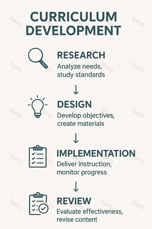 Educational Process Flow Infographics