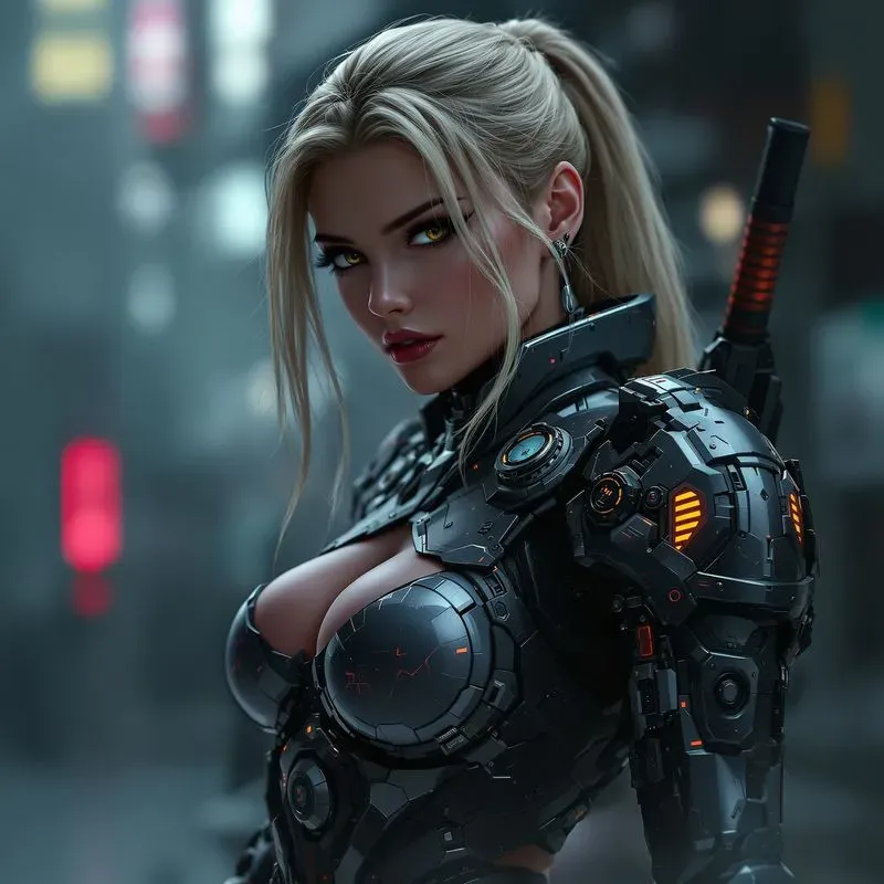 Dark Cyberpunk Anime Character Wallpapers
