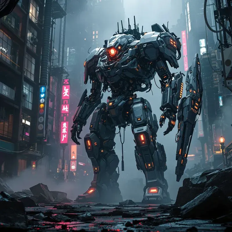 Dark Cyberpunk Anime Character Wallpapers