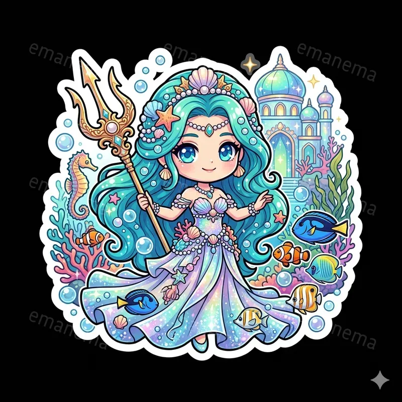 Chibi Anime Style Stickers