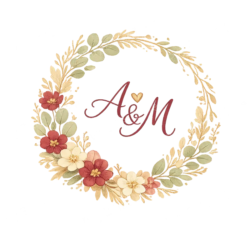 Boho Wedding Vector Cliparts