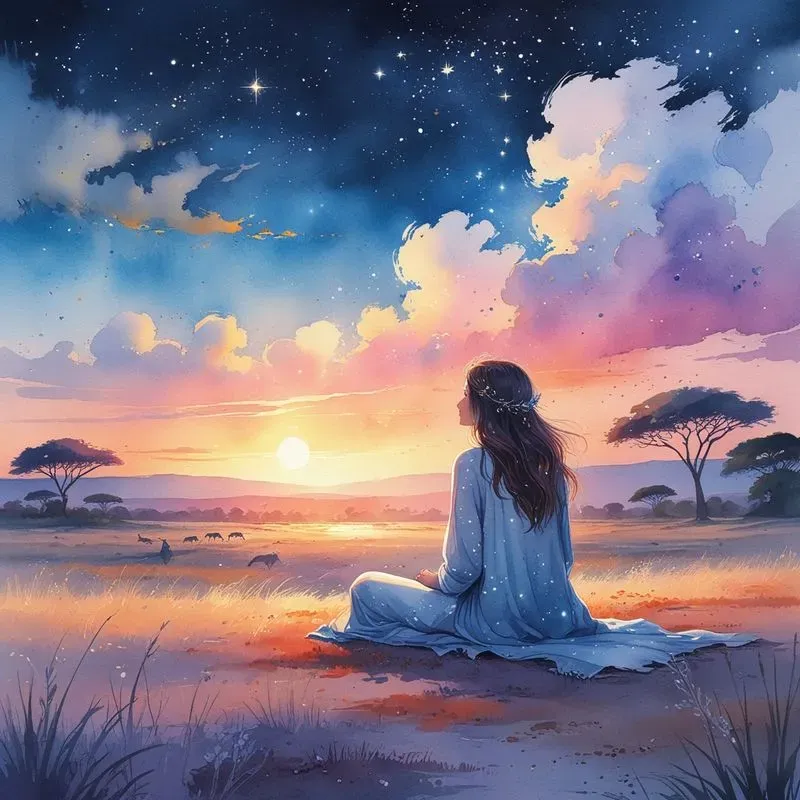 Dreamy Watercolor Paintings