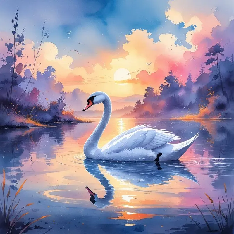 Dreamy Watercolor Paintings