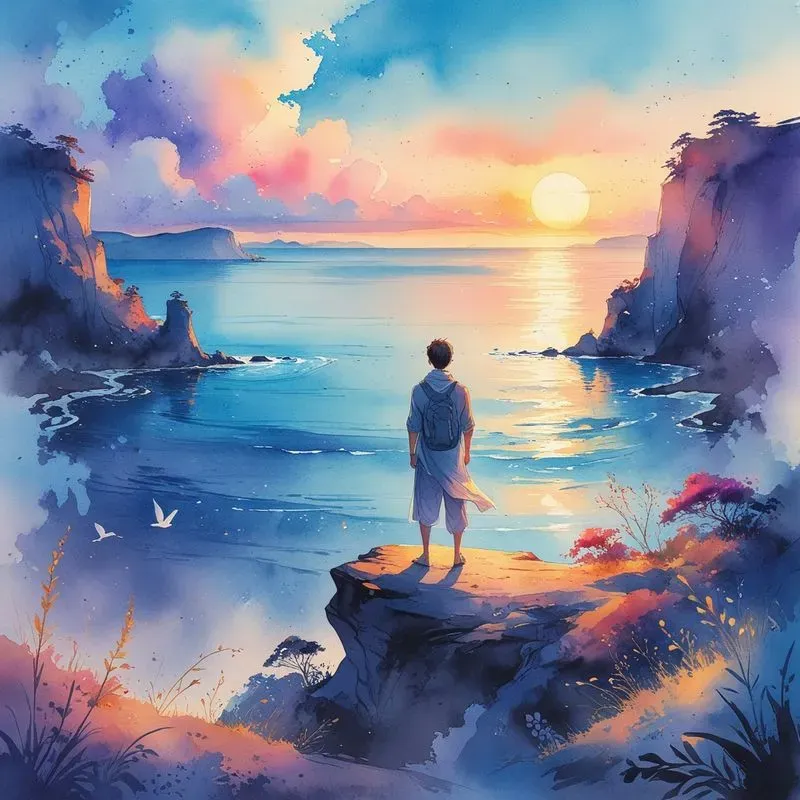 Dreamy Watercolor Paintings