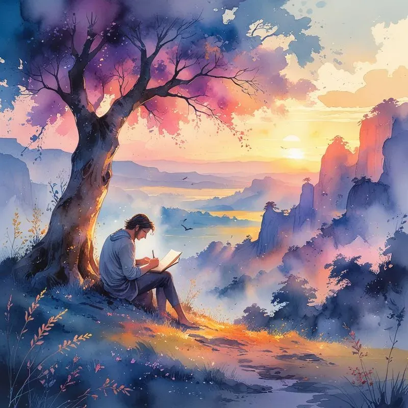 Dreamy Watercolor Paintings